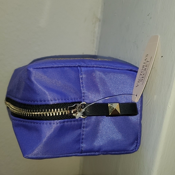 New Victoria's Secret Bling Spellout Travel Makeup Cosmetic Pouch Bag NWT - Picture 5 of 9